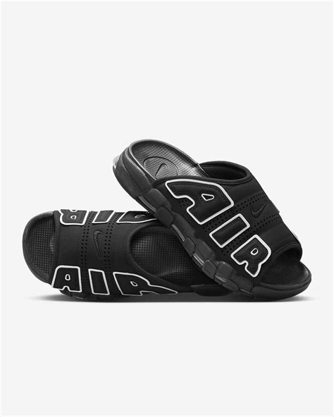 nike air uptempo slide|men's Nike slides size 10.